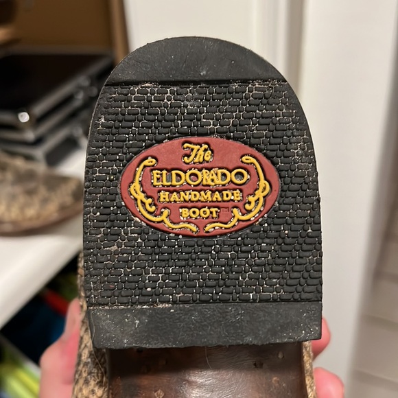 American rattle snake boots worn once size 11D - Picture 3 of 4